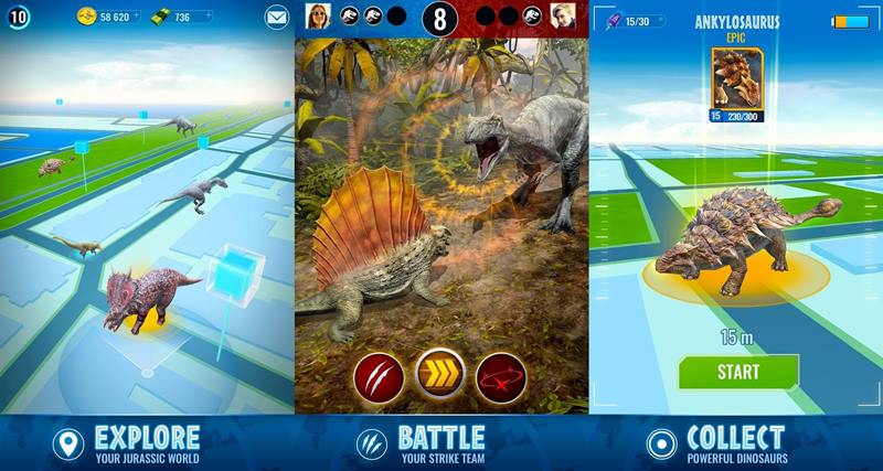 Jurassic Park ganha jogo para celular no estilo Pokémon Go