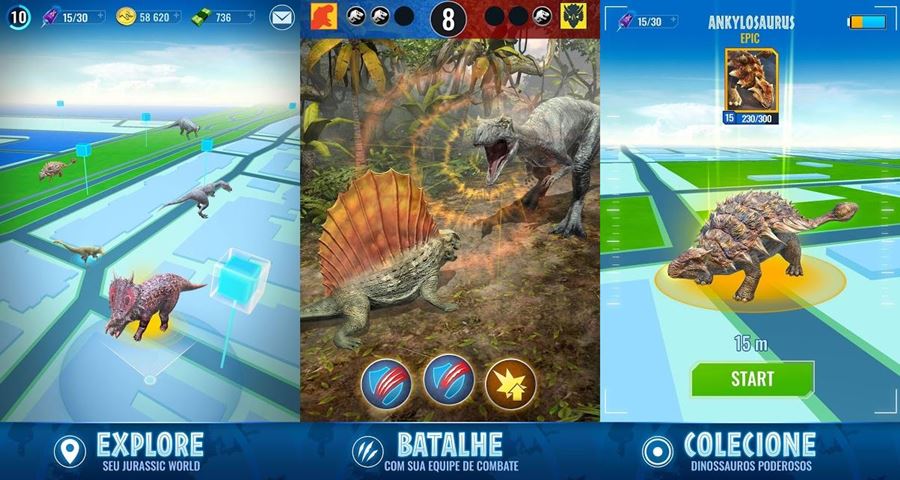 jurassic-world-alive-1-horz Jurassic World Alive chega na Google Play e App Store