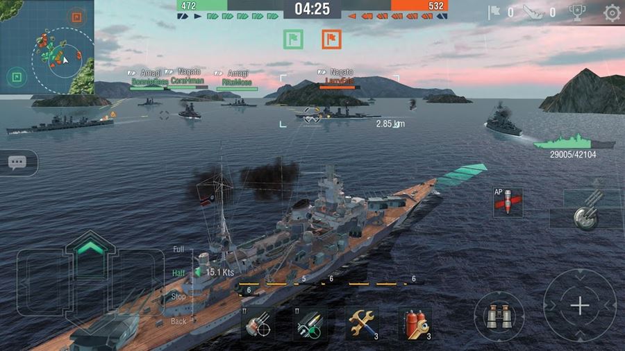 World-of-Warships-Blitz Os 25 Melhores Jogos de Guerra para Android e iPhone
