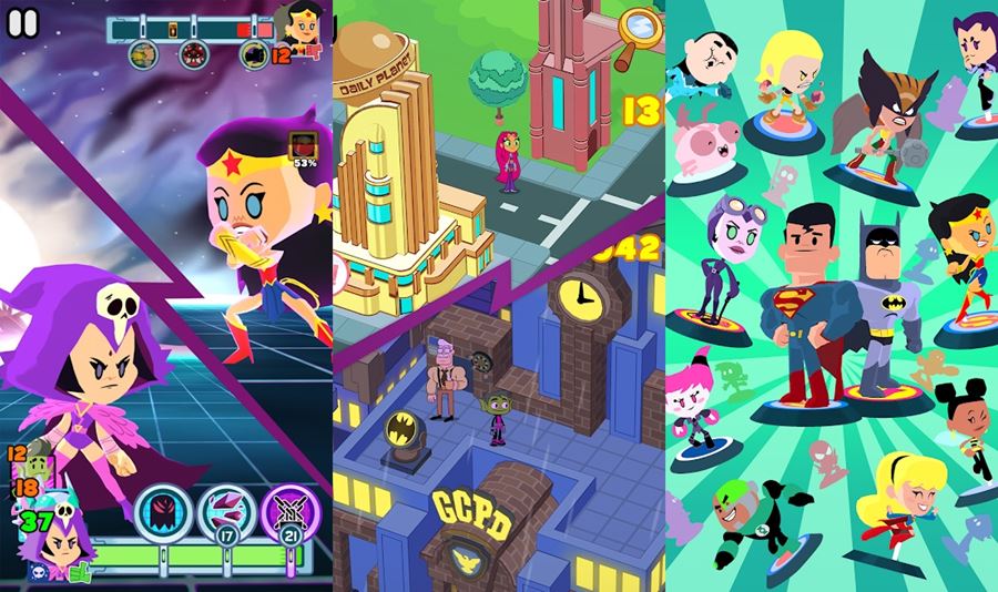 Teen-Titans-GO-Figure-Os-Jovens-Titãs-em-Figuras-1 Teen Titans GO Figure: novo jogo dos Jovens Titãs chega ao Android e iOS