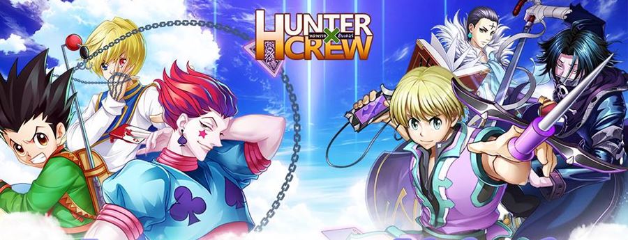 Hunter-Crew-Cover Hunter Crew é um MMORPG com personagens de Hunter X Hunter