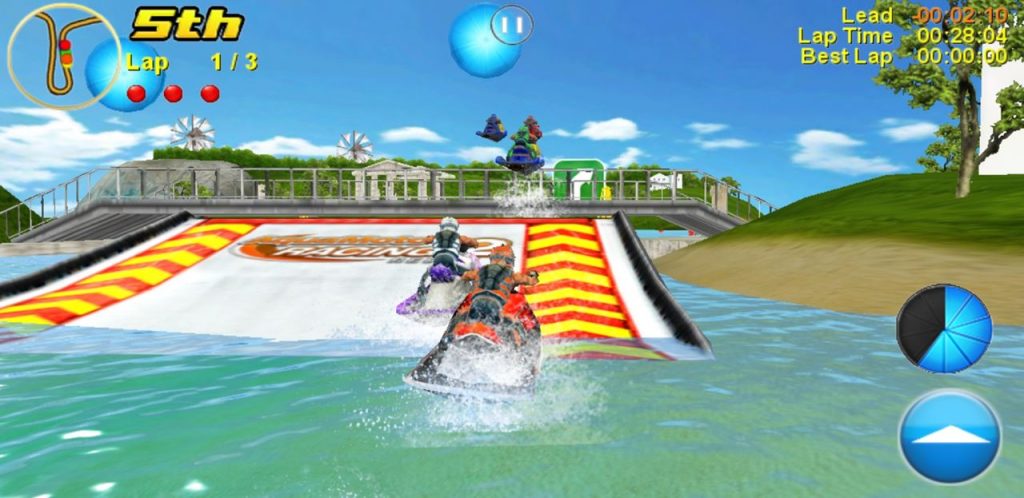 aqua-moto-racing-2-android-offline-game-1024x498 50 juegos de Android ligeros y fuera de línea para pasar el tiempo