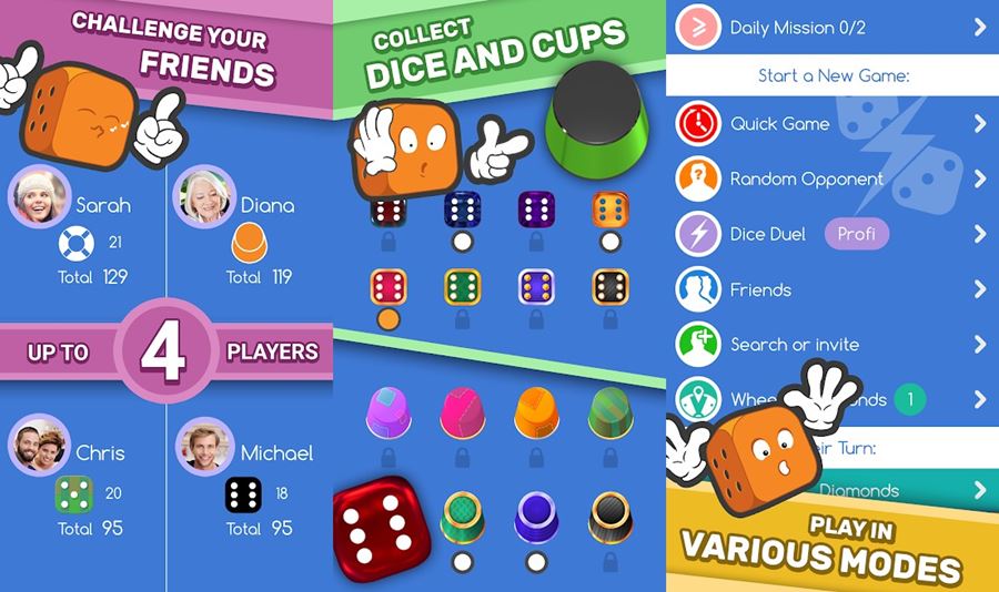 dice-duels-android-ios Dice Duel: Jogo social para Android e iOS apresenta os "clubes"