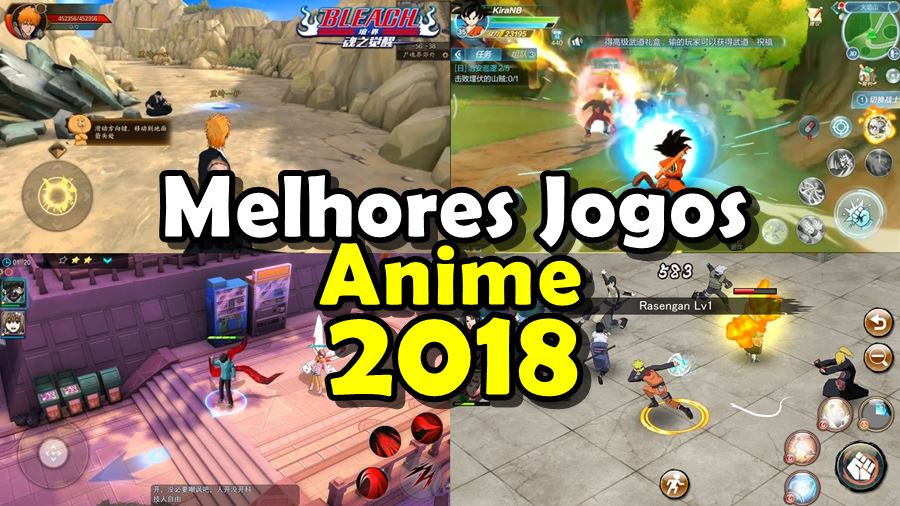 Top 5 melhores jogos de animes