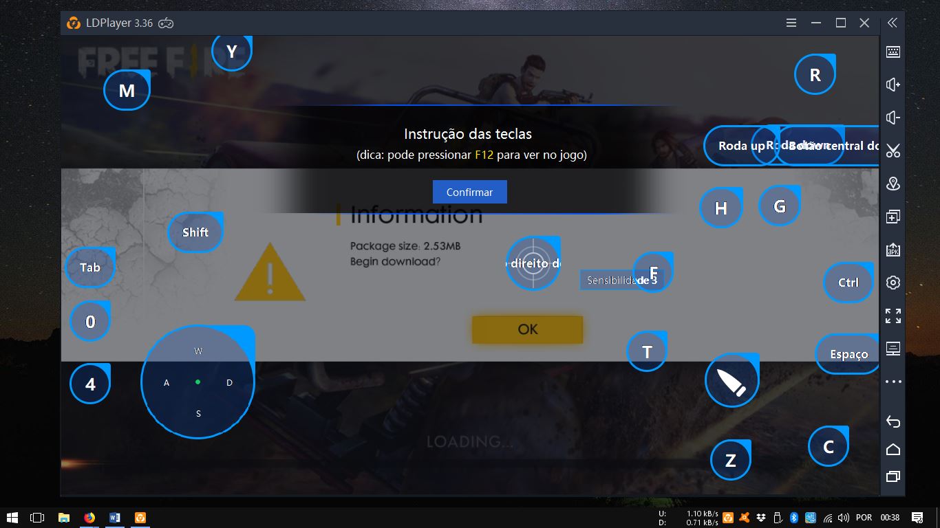 Free fire pc fraco