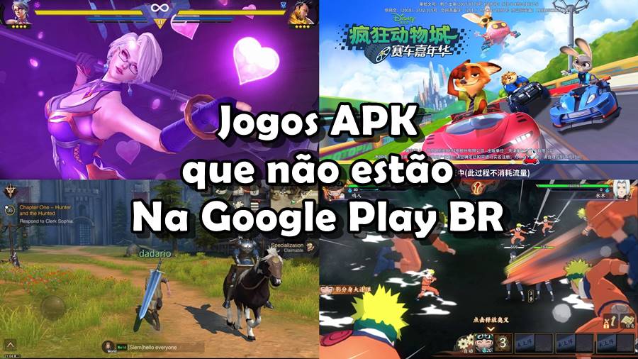 Jogos APK que não estão na Google Play #3 - Ports não oficiais 