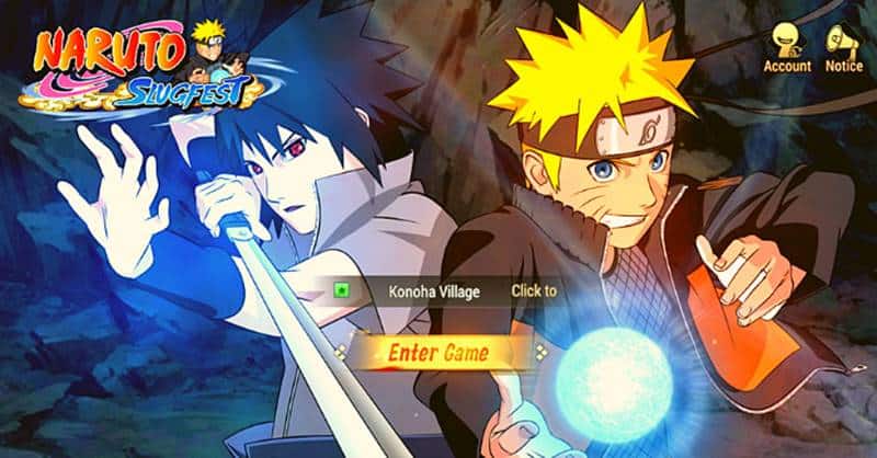 Naruto SlugFest: novo jogo 3D para Android (APK)