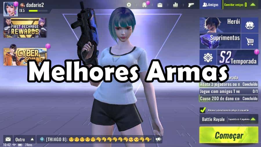 Cybe Hunter: As Melhores Armas do game