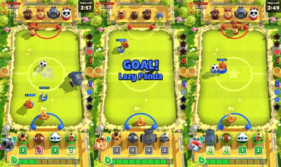 Rumble Stars mistura Clash Royale com Futebol de Botão