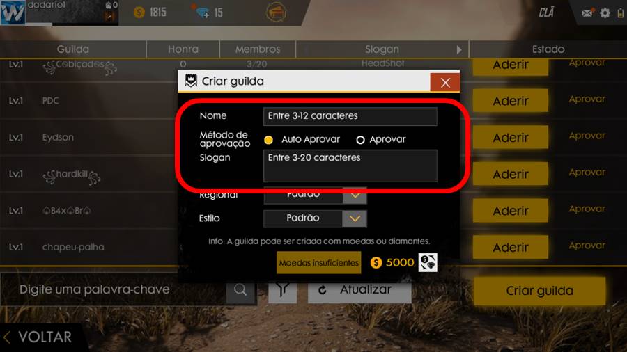 Símbolo de Verificado do Free Fire. Copie Agora! - FreeFireBR