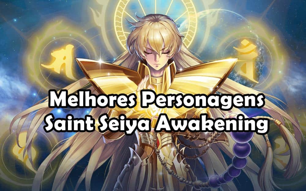 TIERLIST DOS PERSONAGENS QUE MAIS VALE A PENA APRIMORAR COM LIVROS E  MÍNIMOS - SAINT SEIYA AWAKENING 