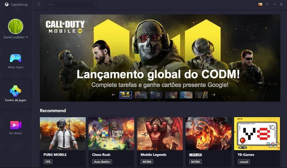 Call of Duty Mobile é lançado também no Gameloop (Emulador da Tencent)