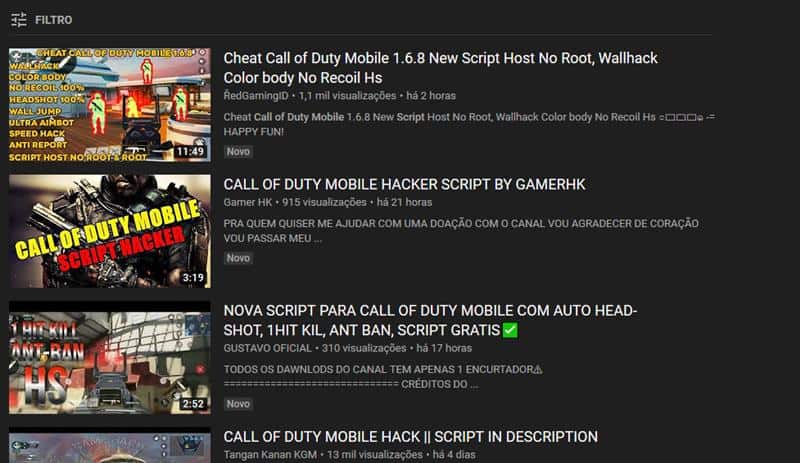 Hack no Call of Duty Mobile, conheça! Mobile Gamer Tudo sobre Jogos