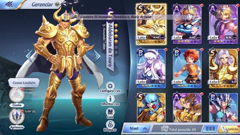 Saint Seiya Awakening: Dicas para UPAR RÁPIDO