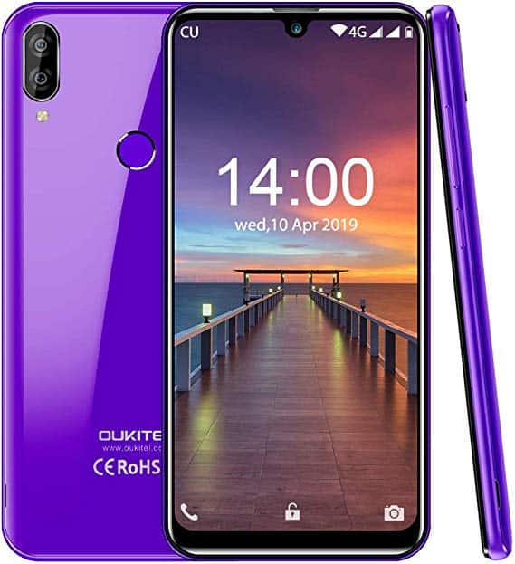Oukitel-C16-Pro Smartphones BARATOS para importar em 2020 (e não ser taxado)