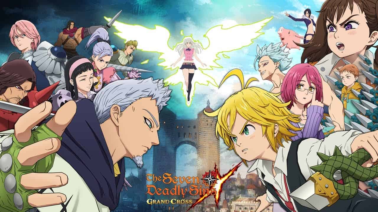 The-Seven-Deadly-Sins-Grand-Cross Jogo do anime Nanatsu no Taizai atinge 3 milhões de downloads