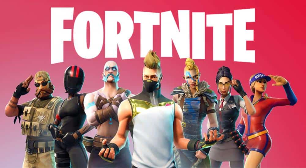 fortnite-android-google-play-release The Fortnite logo through the years