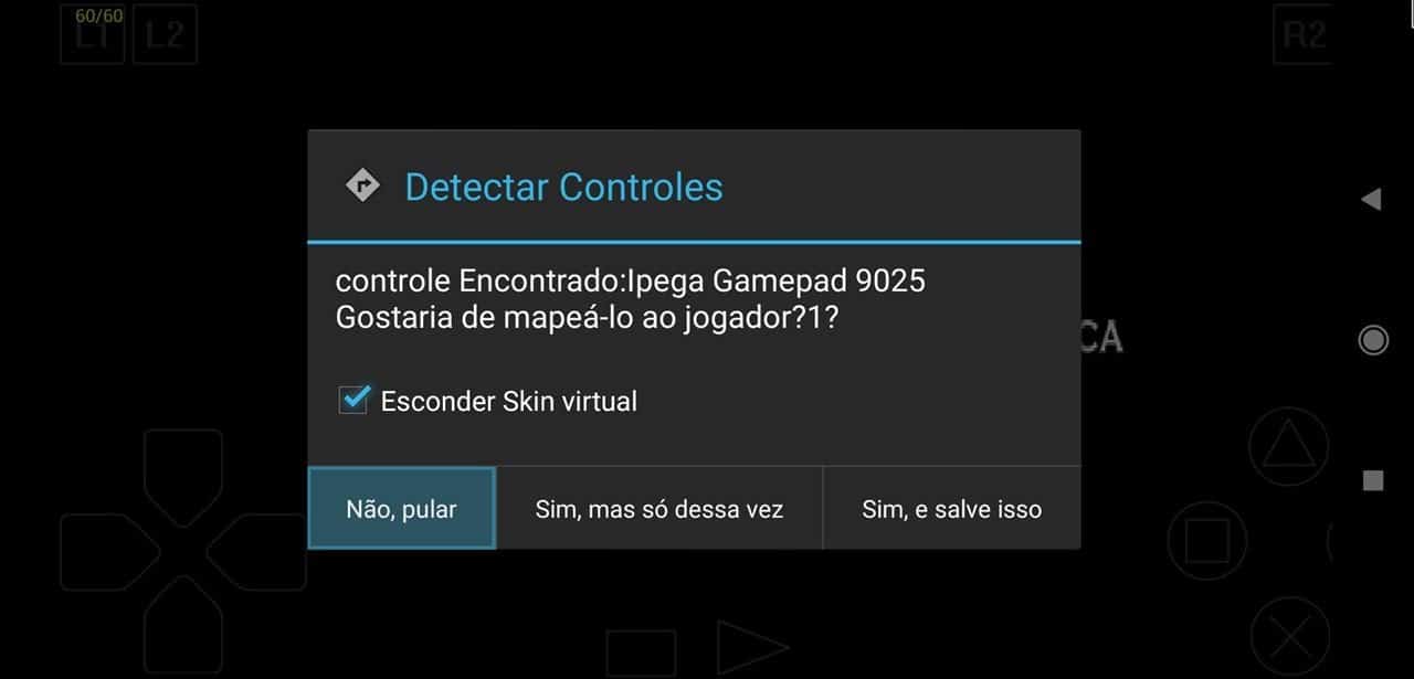 ePSXe-controles-android Os Melhores Jogos de PlayStation (PS1) para Android (emulador)