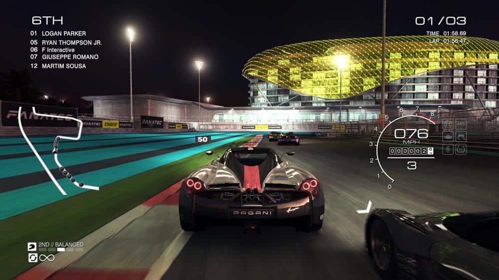 grid-autosport-online 10 juegos de gráficos realistas para Android e iOS