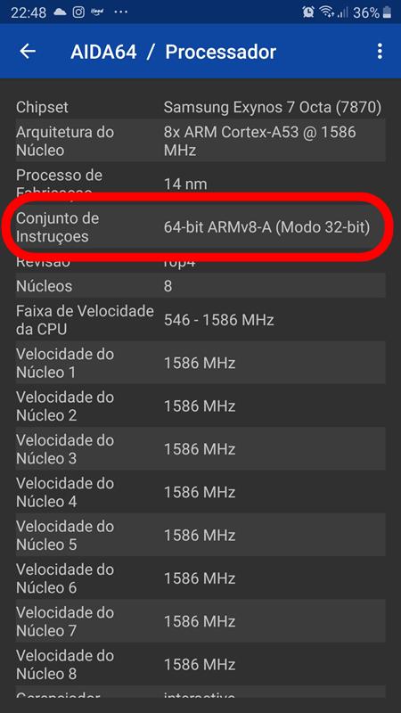 Por que alguns jogos só funcionam em celulares de 64 bits?, Celular