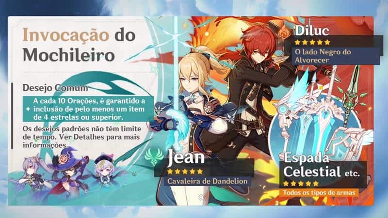 OS MELHORES PERSONAGENS 4 ESTRELAS DO GENSHIN IMPACT!! 