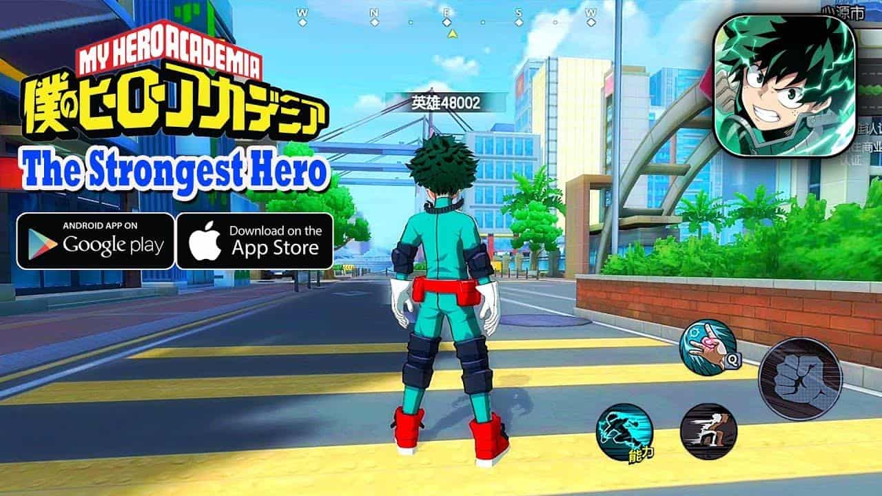 my-hero-academia-strongest-hero-android-ios My Hero Academia: The Strongest Hero Anime RPG está em pré-registro na Google Play BR