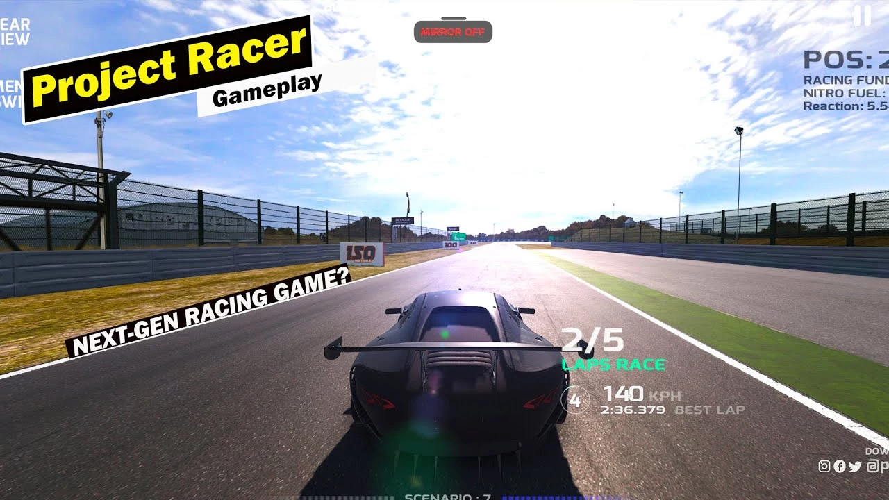 project-racer-android-1 25 Melhores Jogos Offline Android 2021