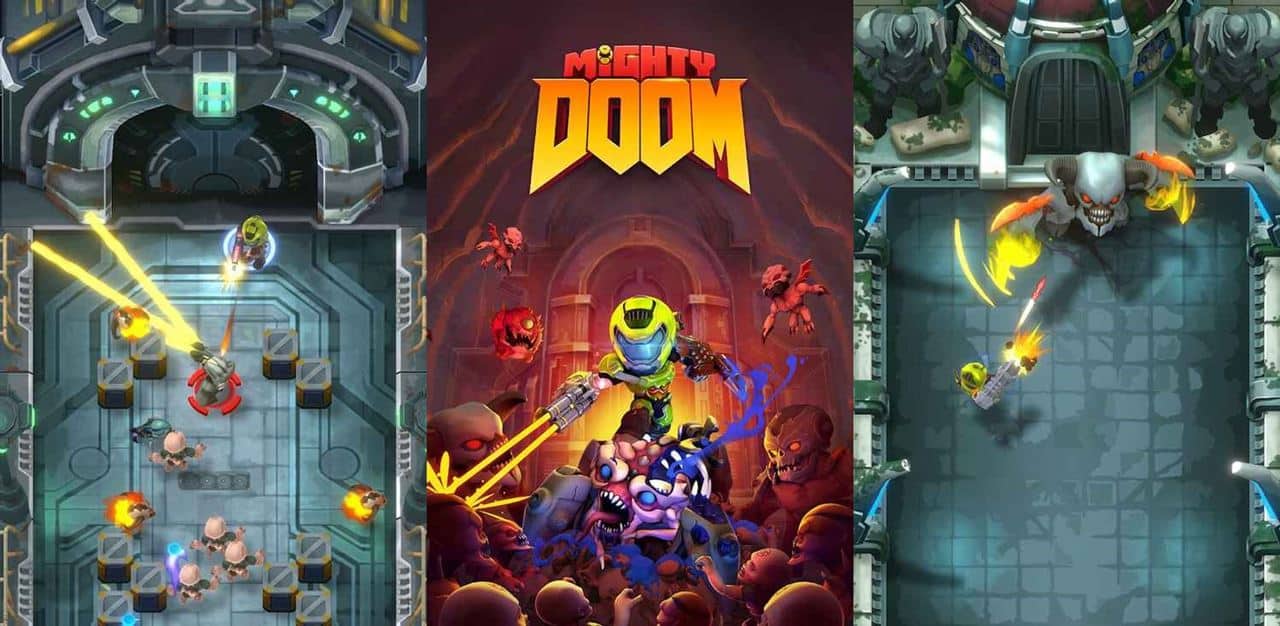 mighty-doom Novo jogo de DOOM para celulares é um pouco decepcionante