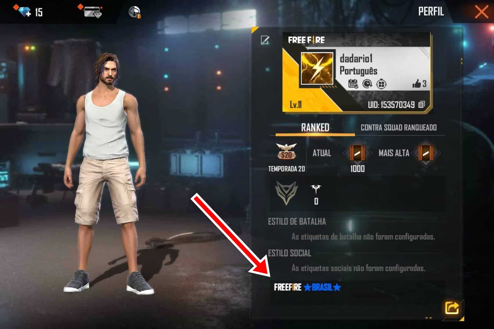 Cores para Bio do Free Fire - Tabela de cores para copiar