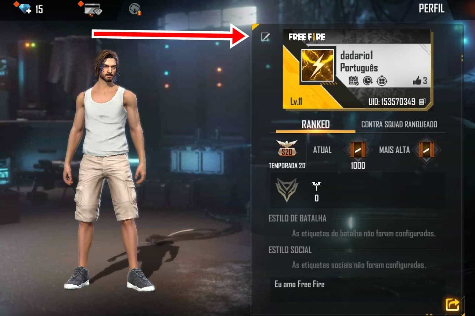 Códigos para colocar na Bio e no Perfil do Free Fire, assinatura e letras  coloridas