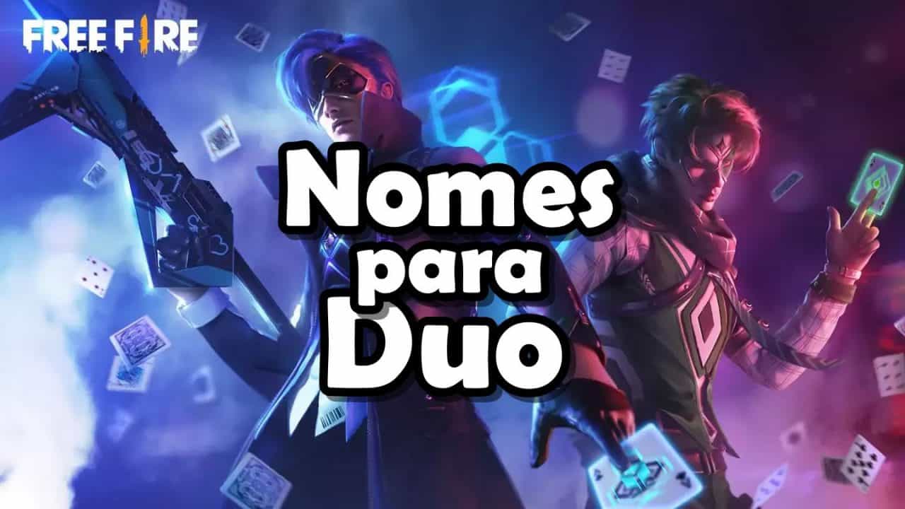 200 Nomes para DUO para Free Fire / PUBG / COD / Fortnite e outros ...