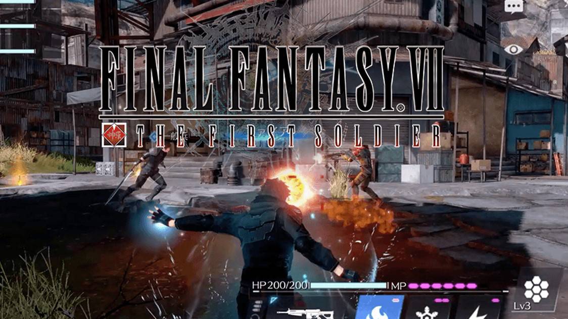 Final-Fantasy-VII-The-First-Soldier O Battle Royale de Final Fantasy chega em novembro para Android e iOS