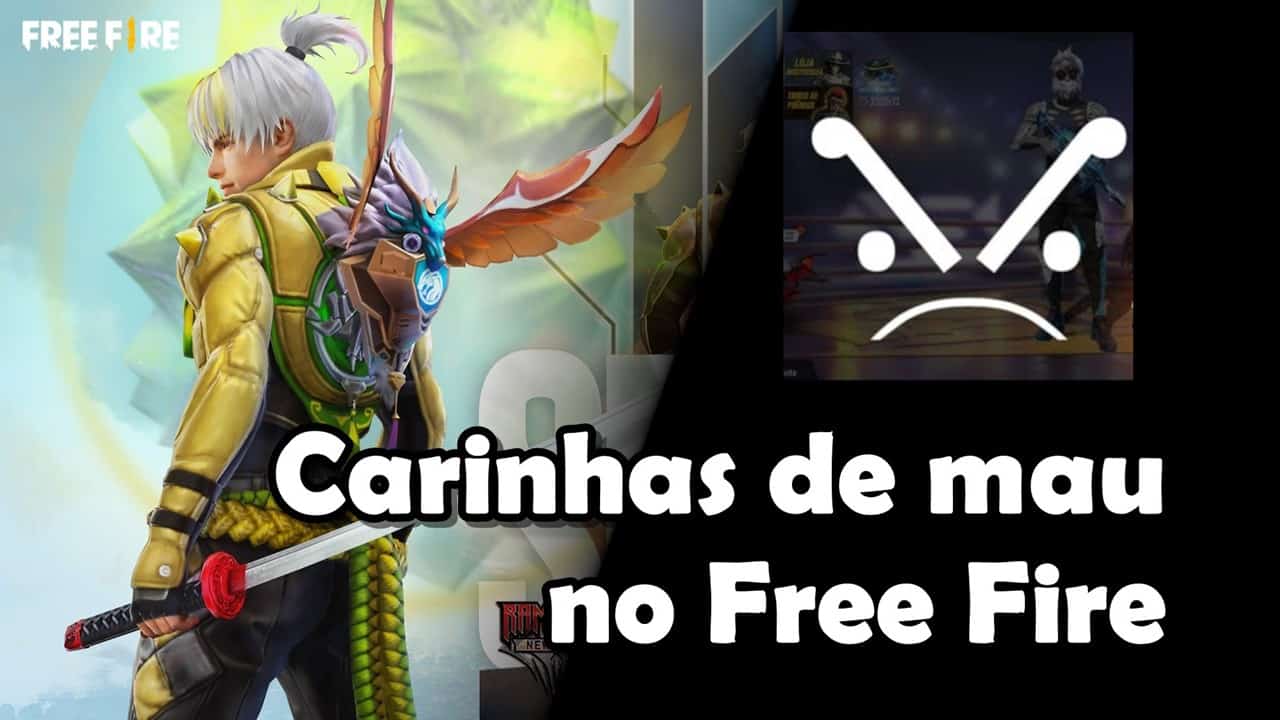 Símbolos para Free Fire: como colocar o Bad Boy, Cadeirante