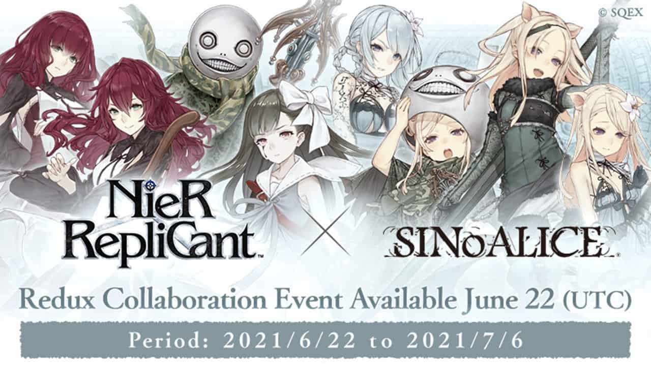 NieR Replicant e SINoALICE começam colaboração épica nos celulares