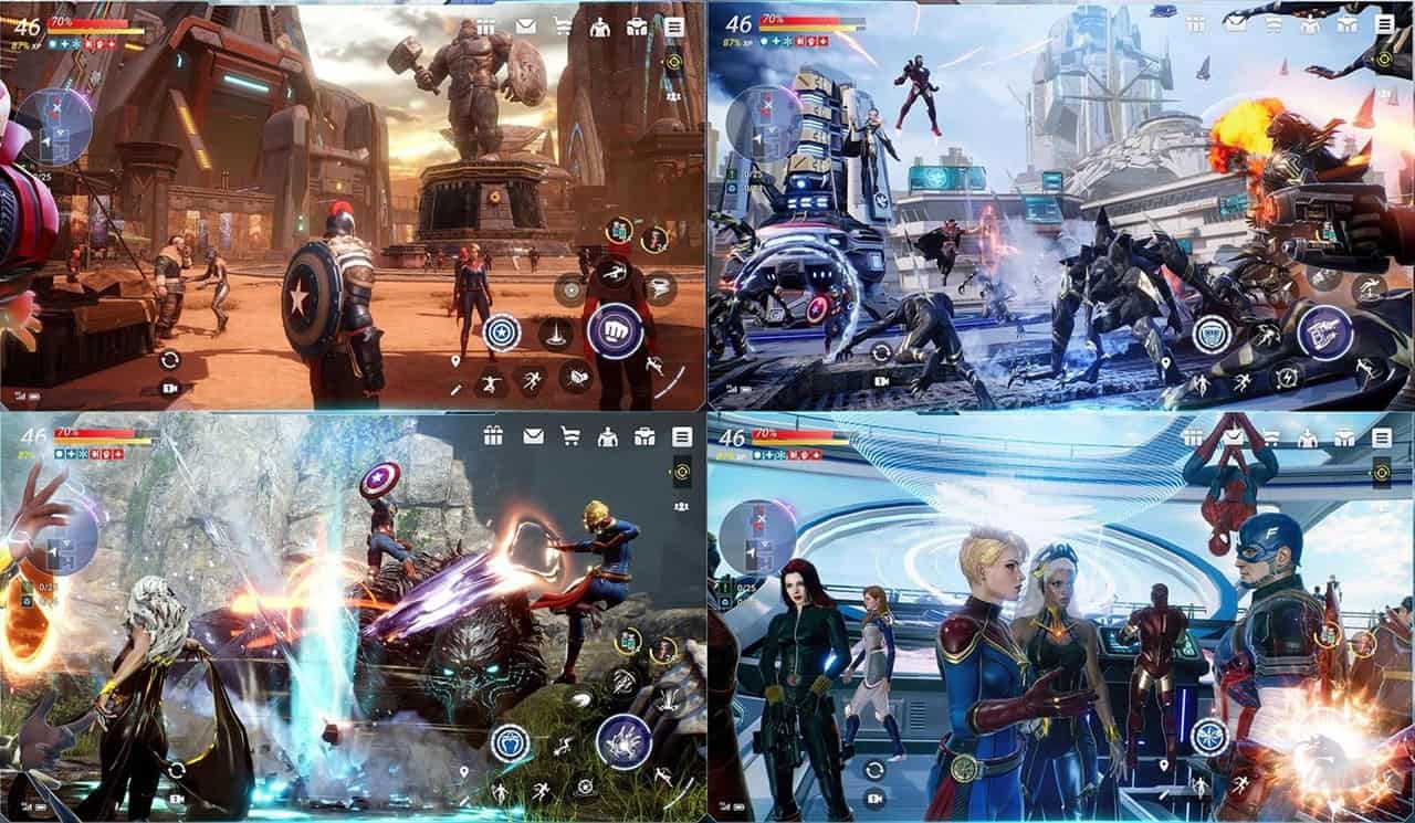 screenshots-marvel-future-revolution-android-ios Melhores Jogos iPhone e iPad de 2021, segundo a App Store