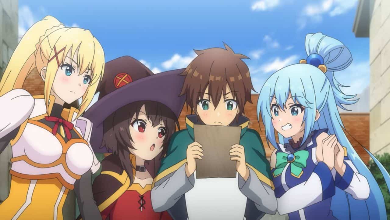 Conheça os dubladores brasileiros do anime KONOSUBA -An Explosion on This Wonderful  World! - Crunchyroll Notícias