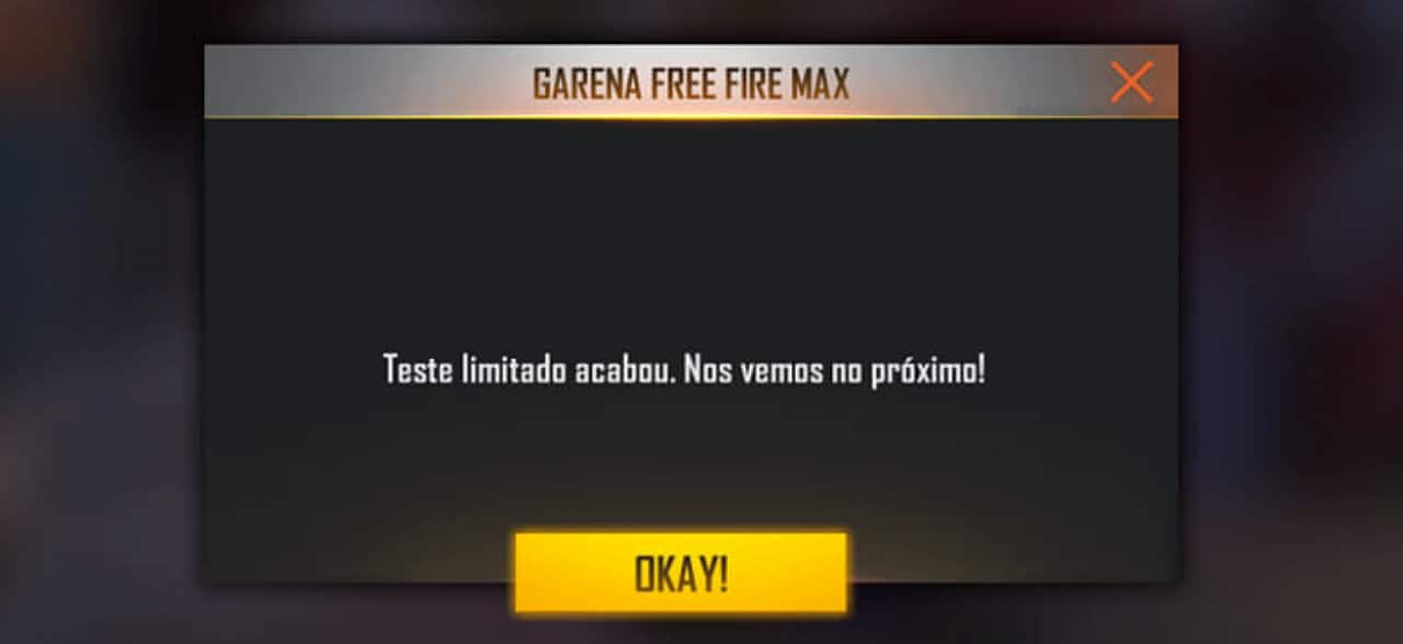 free-fire-max-erro Free Fire Max é lançado mas “Teste limitado acabou” ?  veja como resolver!