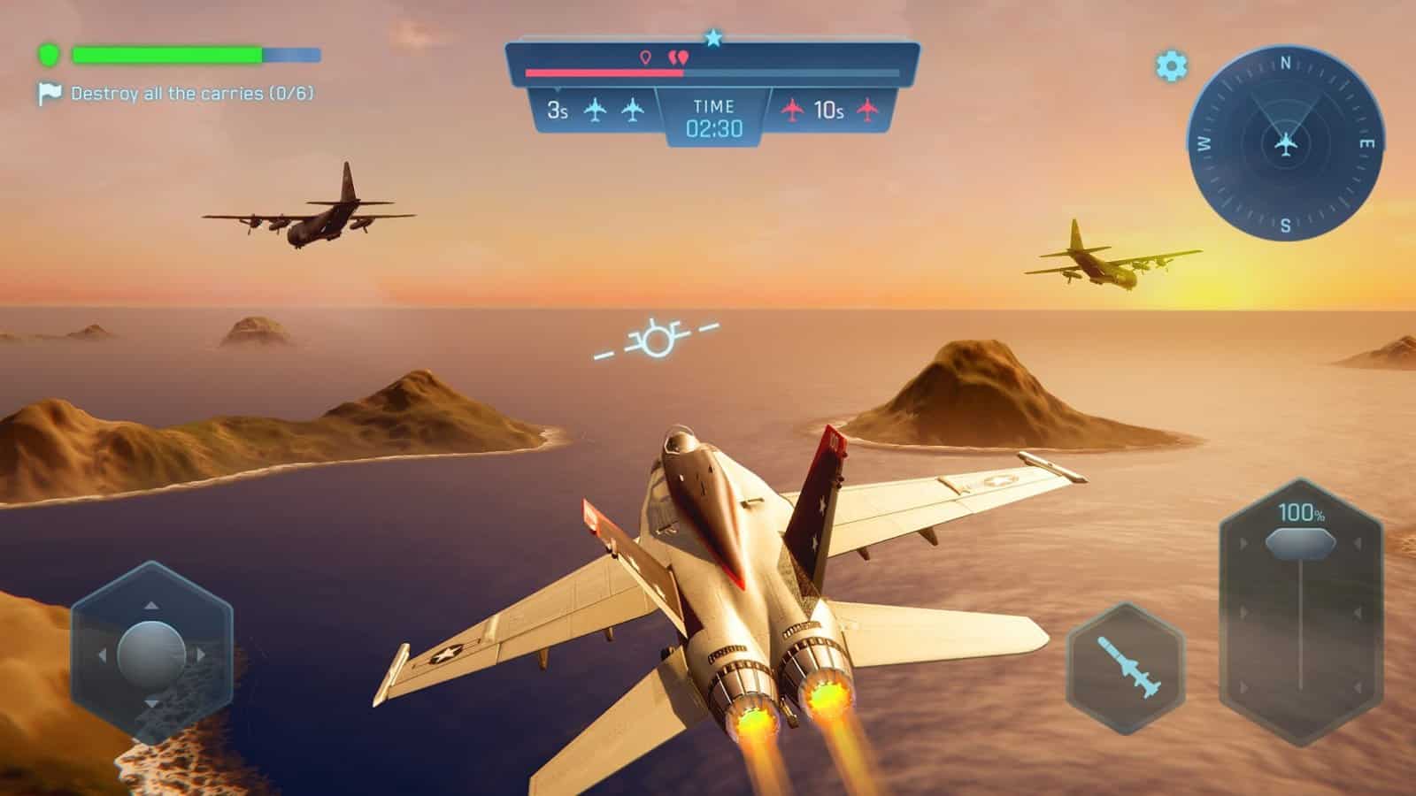 O MELHOR JOGO de AVIÃO de GUERRA para Android 