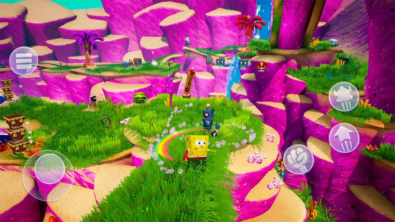 SpongeBob-SquarePants-Battle-for-Bikini-Bottom-bob-esponja Jogos em promoção no Android (09-04-2022)