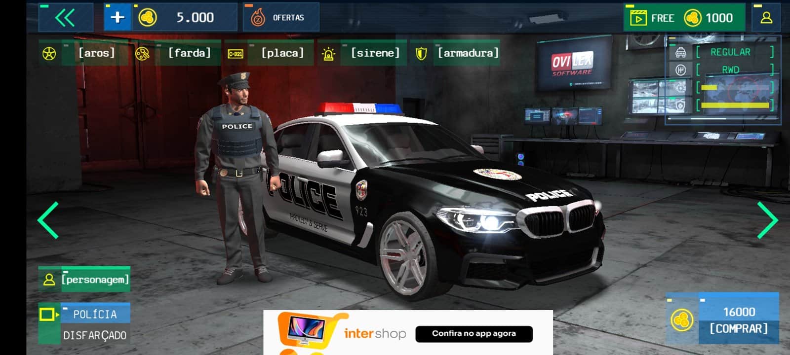 Jogo Carros de polícia online. Jogar gratis