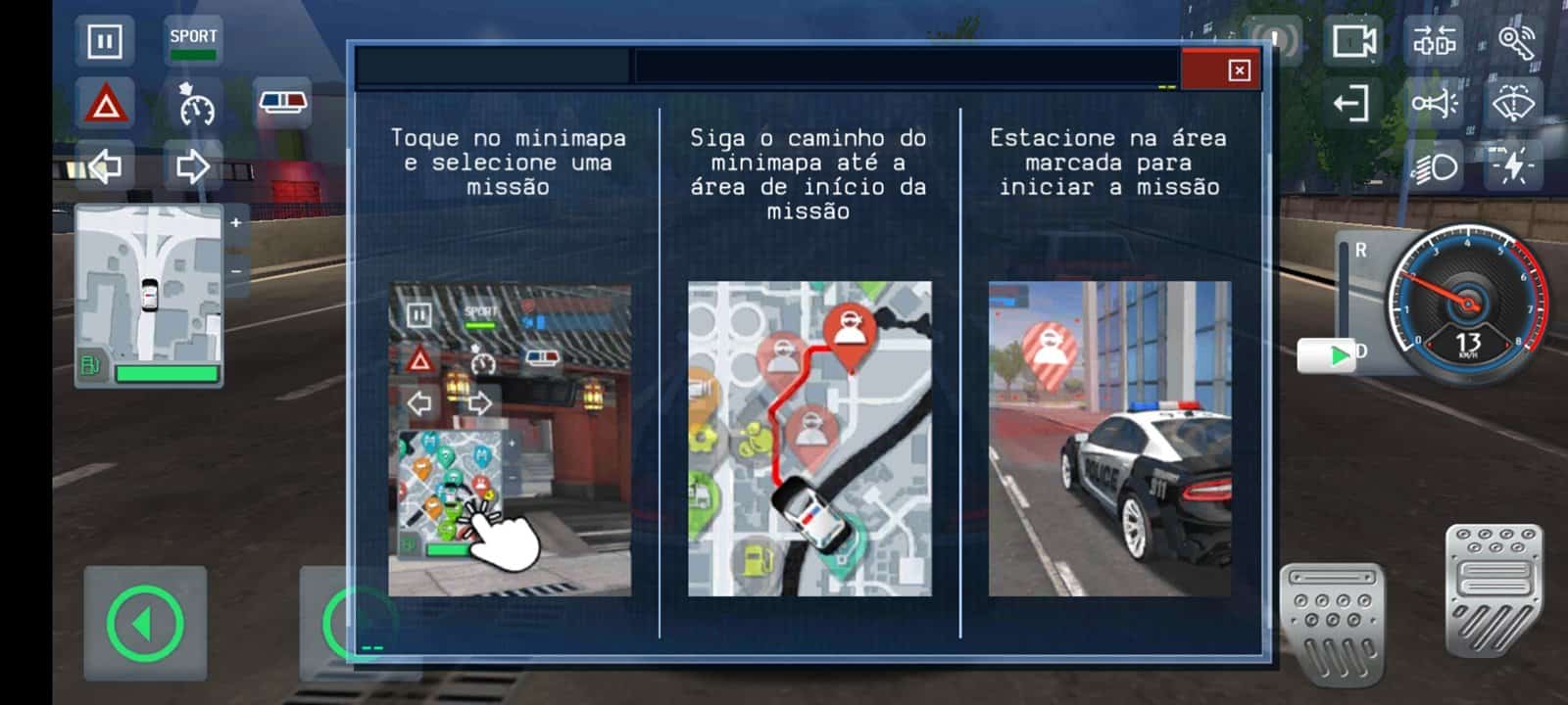 Fuja da polícia no game OFFLINE Burnout City (Android e iOS) - Mobile Gamer