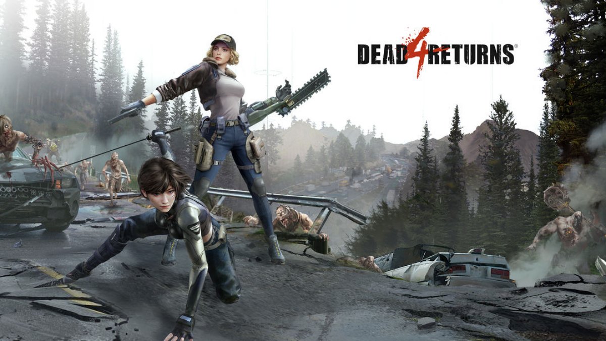 dead4returns Dead 4 Returns: novo jogo de tiro com zumbis feito na Unreal Engine 4 (Android e iOS)