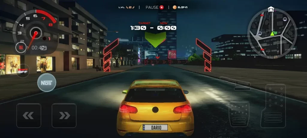 NOVO JOGO GRÁTIS TIPO GTA COM CARROS PARA CELULAR ANDROID (CAR PARKING) 