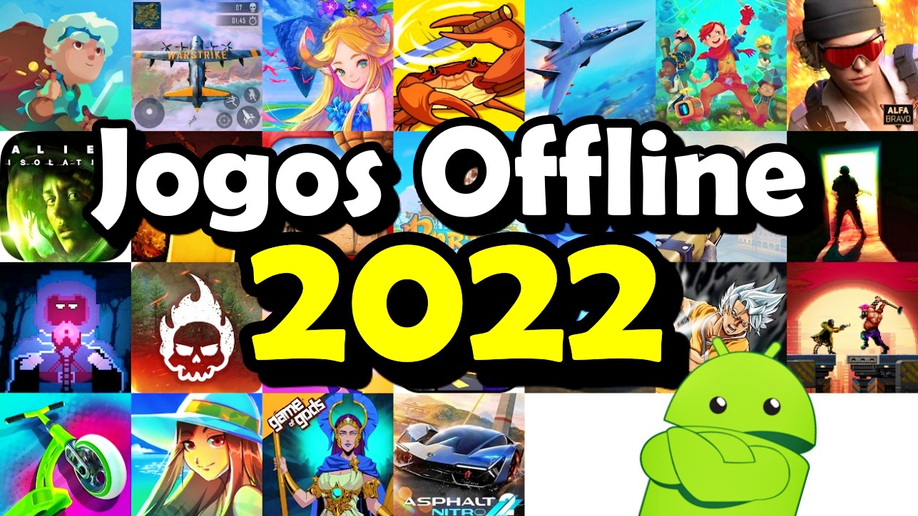 👾🎮OS 24 MELHORES JOGOS OFFLINE PARA ANDROID EM 2023 