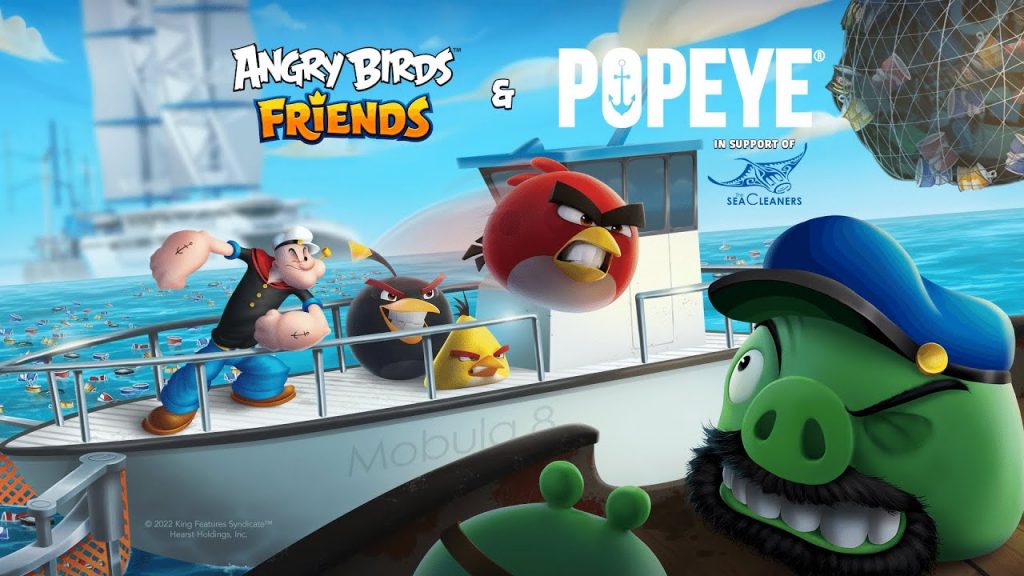 angry-birds-friends-popeye-1024x576 Angry Birds chamam o Popeye para lutar contra a poluição nos oceanos