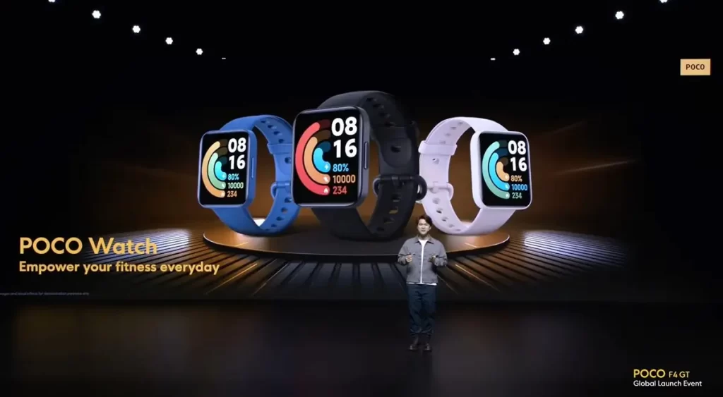 poco-watch-1024x563 POCO F4 GT é lançado mais barato R$ 2.500 mil (Snapdragon 8 Gen 1)