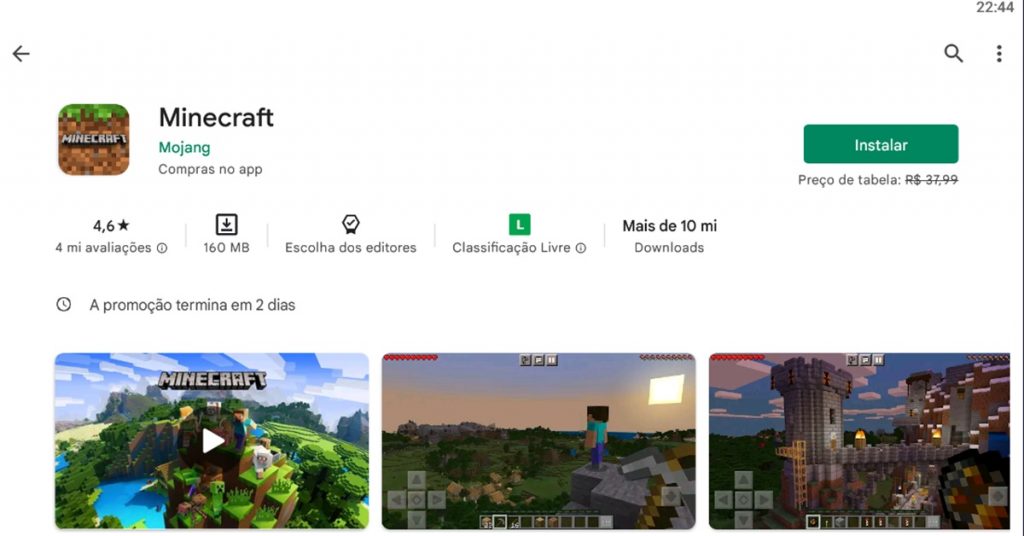minecraft-promocao-google-play-1024x536 BUG? Minecraft ficou de graça temporariamente no Android (ATUALIZADO)
