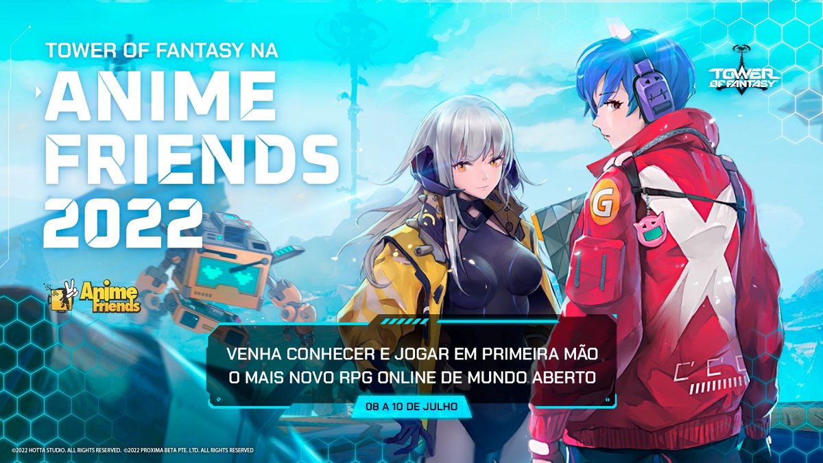 tower-of-fantasy-anime-friends Tower of Fantasy é destaque no Anime Friends e tradução para o português confirmada