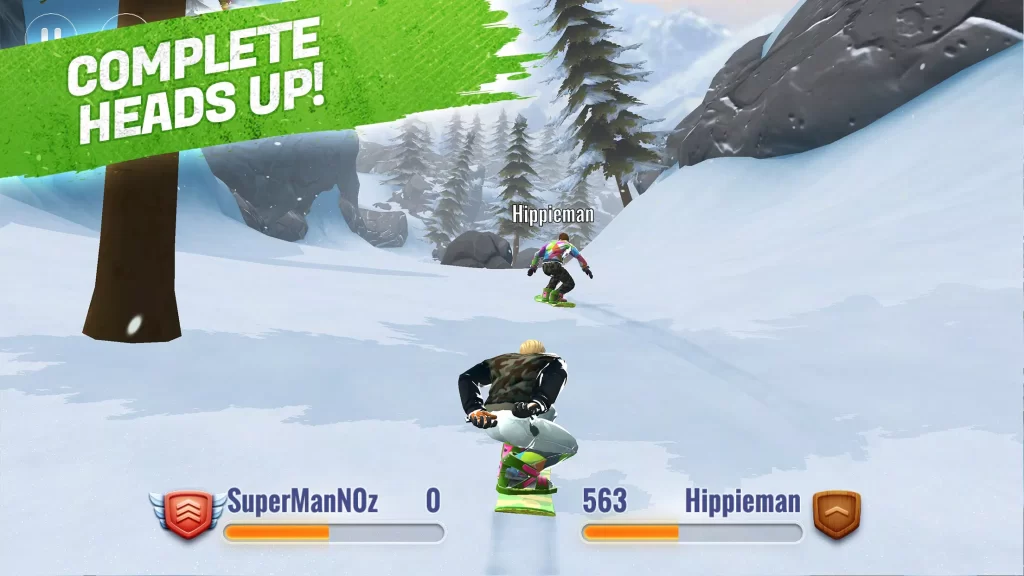 Peak-Rider-Snowboarding-1024x576 50 juegos de Android livianos y fuera de línea para pasar el tiempo