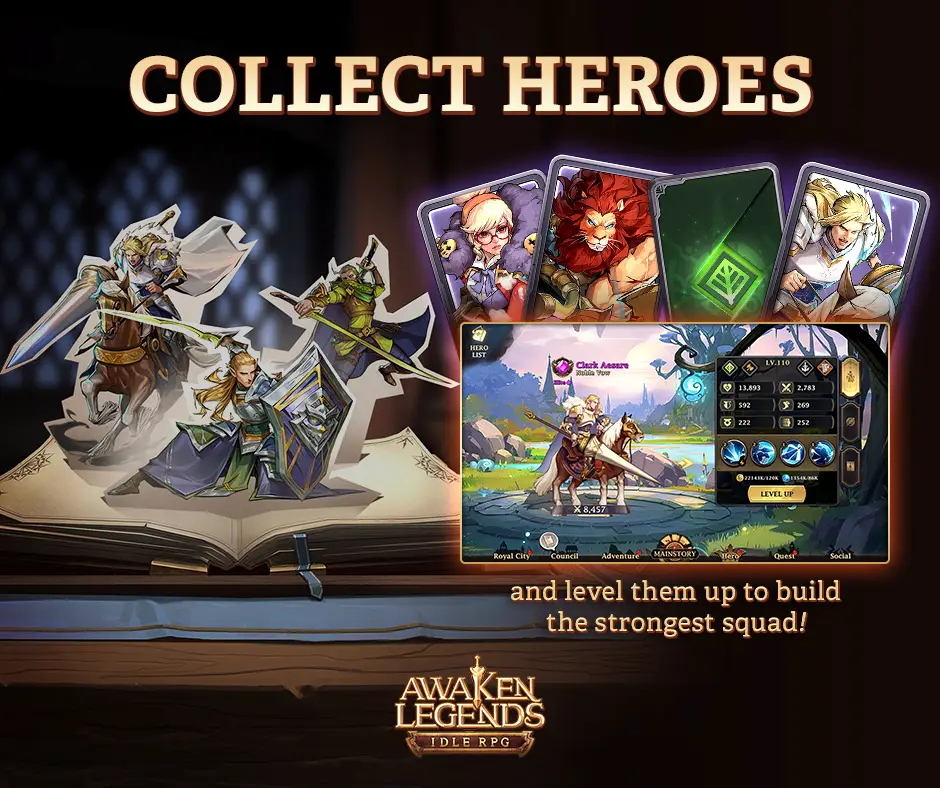 awaken-legends-gameplay Awaken Legends: IDLE RPG from the creators of MU is announced for Android and iOS